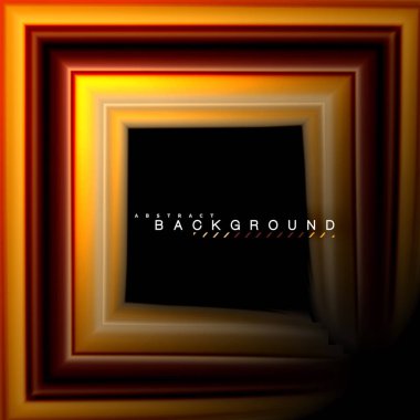 Sıvı çok renkli çizgilerle oluşturulan geometrik şekiller