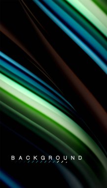 Sıvı vektör dalga arka plan renkleri karıştırma