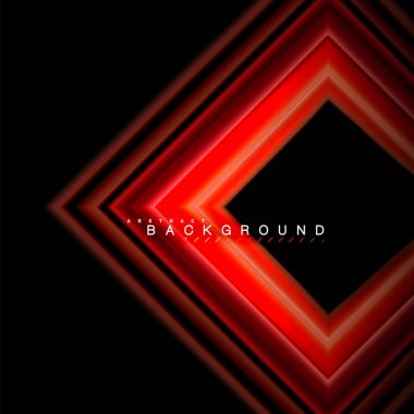 Sıvı çok renkli çizgilerle oluşturulan geometrik şekiller