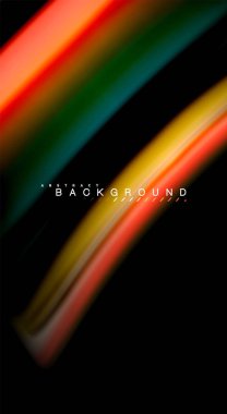 Renk dalga satırları arka plan bulanıklık