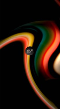 Renk dalga satırları arka plan bulanıklık