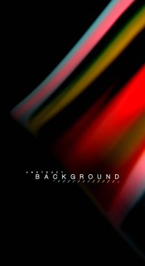 Renk dalga satırları arka plan bulanıklık