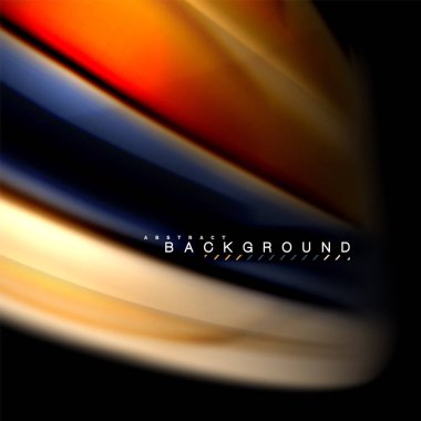 Sıvı karıştırma renkler dalga arka plan tasarlamak vektör. Renkli örgü dalgalar