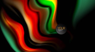 Renk dalga satırları arka plan bulanıklık