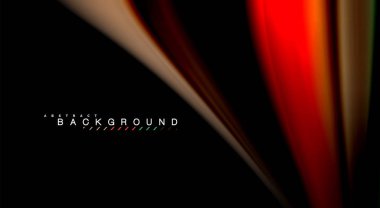 Renk dalga satırları arka plan bulanıklık