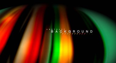 Renk dalga satırları arka plan bulanıklık