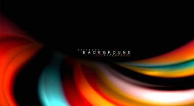 Renk dalga satırları arka plan bulanıklık