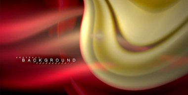 Neon parlayan dalga, sihirli enerji ve ışık arka plan