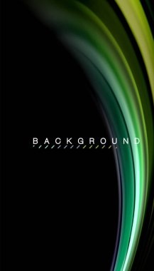 Sıvı vektör dalga arka plan renkleri karıştırma