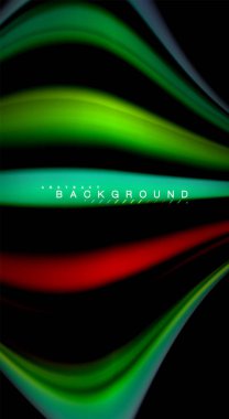 Renk dalga satırları arka plan bulanıklık