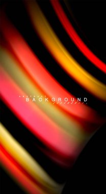 Renk dalga satırları arka plan bulanıklık