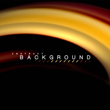 Sıvı karıştırma renkler dalga arka plan tasarlamak vektör. Renkli örgü dalgalar