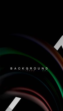 Sıvı sıvı metalik tarzı çizgi şeklinde Holografik dizayn renkleri