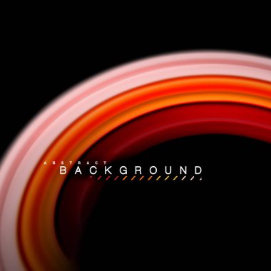 Sıvı karıştırma renkler dalga arka plan tasarlamak vektör. Renkli örgü dalgalar