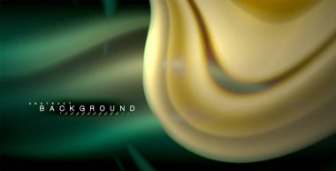 Neon parlayan dalga, sihirli enerji ve ışık arka plan