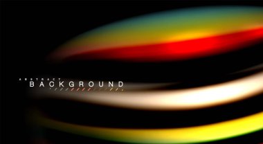 Renk dalga satırları arka plan bulanıklık