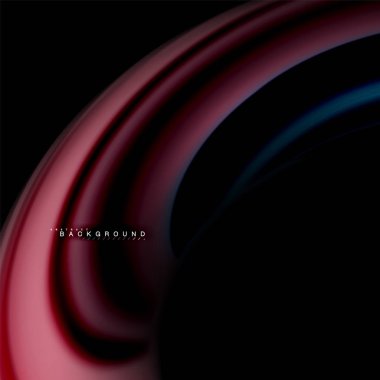 Sıvı karıştırma renkler dalga arka plan tasarlamak vektör. Renkli örgü dalgalar