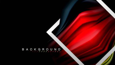 Sıvı sıvı metalik tarzı çizgi şeklinde Holografik dizayn renkleri