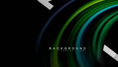 Sıvı sıvı metalik tarzı çizgi şeklinde Holografik dizayn renkleri