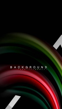 Sıvı sıvı metalik tarzı çizgi şeklinde Holografik dizayn renkleri