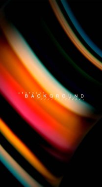 Renk dalga satırları arka plan bulanıklık