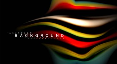 Renk dalga satırları arka plan bulanıklık