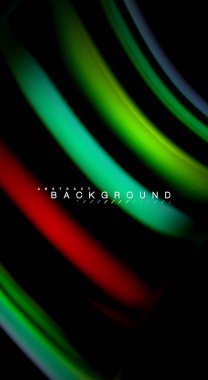 Renk dalga satırları arka plan bulanıklık