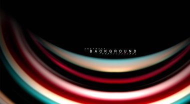 Renk dalga satırları arka plan bulanıklık