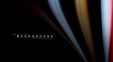 Renk dalga satırları arka plan bulanıklık