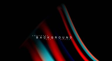 Renk dalga satırları arka plan bulanıklık