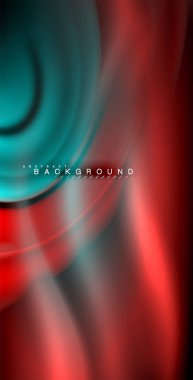 Neon parlayan dalga, sihirli enerji ve ışık arka plan