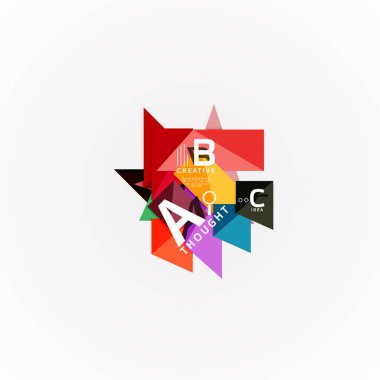 Kağıt seçeneği adımları diyagram Infographic düzeni