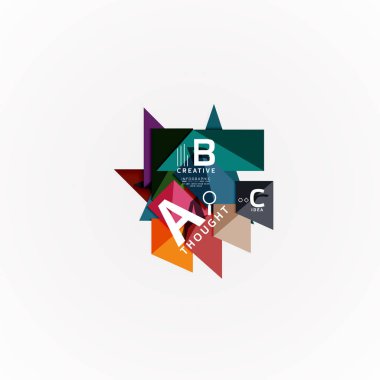 Kağıt seçeneği adımları diyagram Infographic düzeni