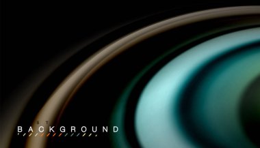 Sıvı vektör dalga arka plan renkleri karıştırma