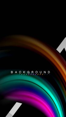 Sıvı sıvı metalik tarzı çizgi şeklinde Holografik dizayn renkleri