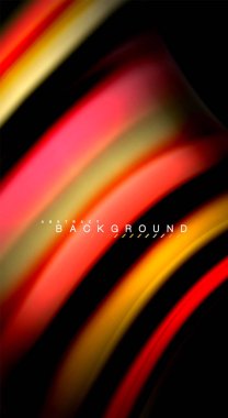 Renk dalga satırları arka plan bulanıklık