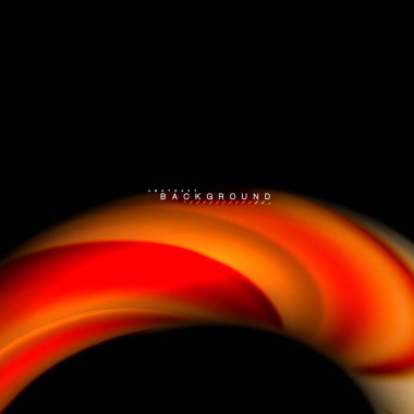 Sıvı karıştırma renkler dalga arka plan tasarlamak vektör. Renkli örgü dalgalar