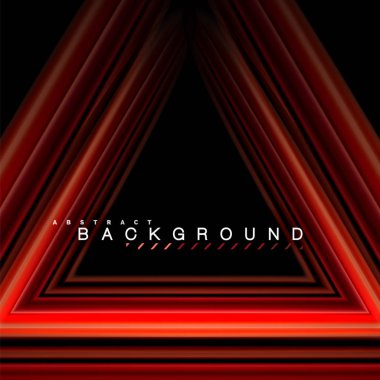 Sıvı çok renkli çizgilerle oluşturulan geometrik şekiller