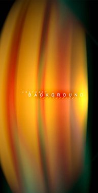 Neon parlayan dalga, sihirli enerji ve ışık arka plan