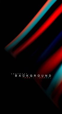 Renk dalga satırları arka plan bulanıklık