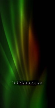 Neon parlayan dalga, sihirli enerji ve ışık arka plan