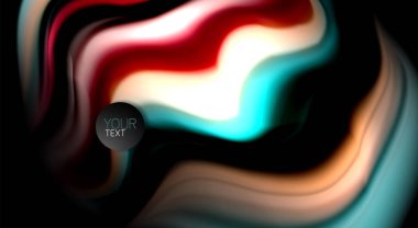 Renk dalga satırları arka plan bulanıklık