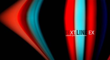 Renk dalga satırları arka plan bulanıklık