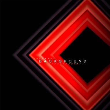 Sıvı çok renkli çizgilerle oluşturulan geometrik şekiller