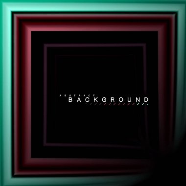 Sıvı çok renkli çizgilerle oluşturulan geometrik şekiller