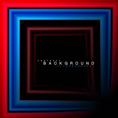 Sıvı çok renkli çizgilerle oluşturulan geometrik şekiller