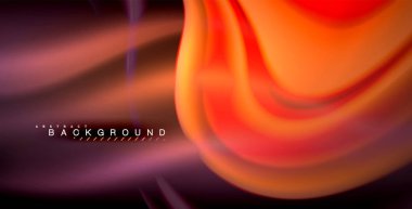 Neon parlayan dalga, sihirli enerji ve ışık arka plan