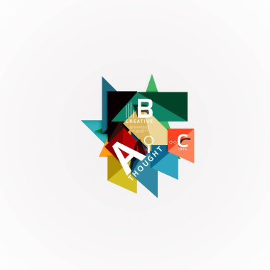 Kağıt seçeneği adımları diyagram Infographic düzeni