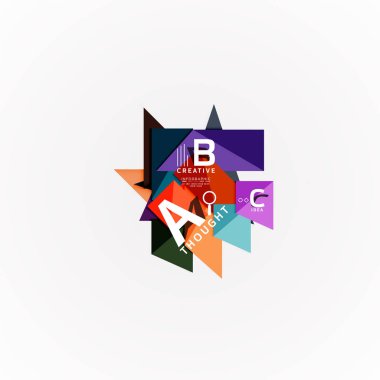 Kağıt seçeneği adımları diyagram Infographic düzeni