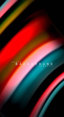 Renk dalga satırları arka plan bulanıklık